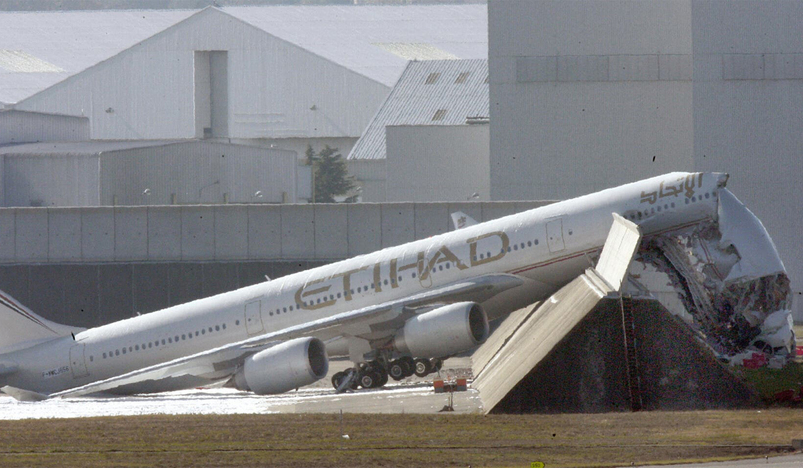 The aircraft would have joined UAE flag carrier Etihad Airways